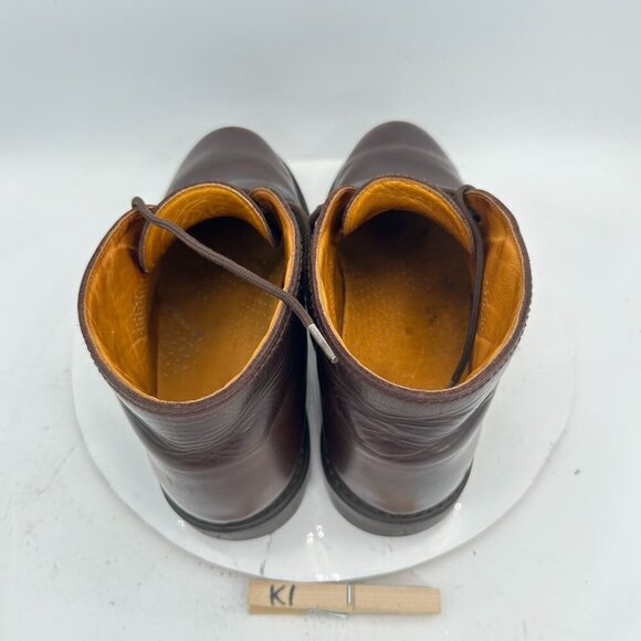 Panama Jack Havana Joe Men Size EU 44 US 10 Brown Leather Ankle Lace Up Boot
